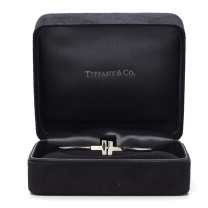 Tiffany 18K White Gold T Wire Bracelet 5 of 5