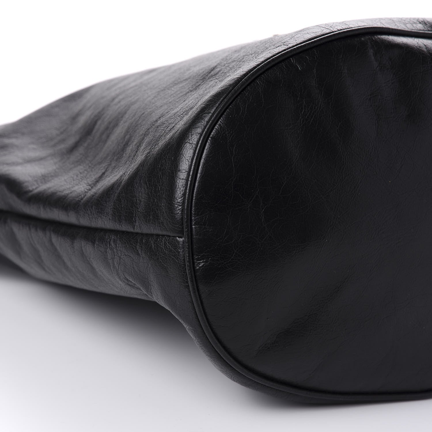 Gucci Fluffy Calfskin Morpheus Hobo Shoulder Bag Black 6 of 10