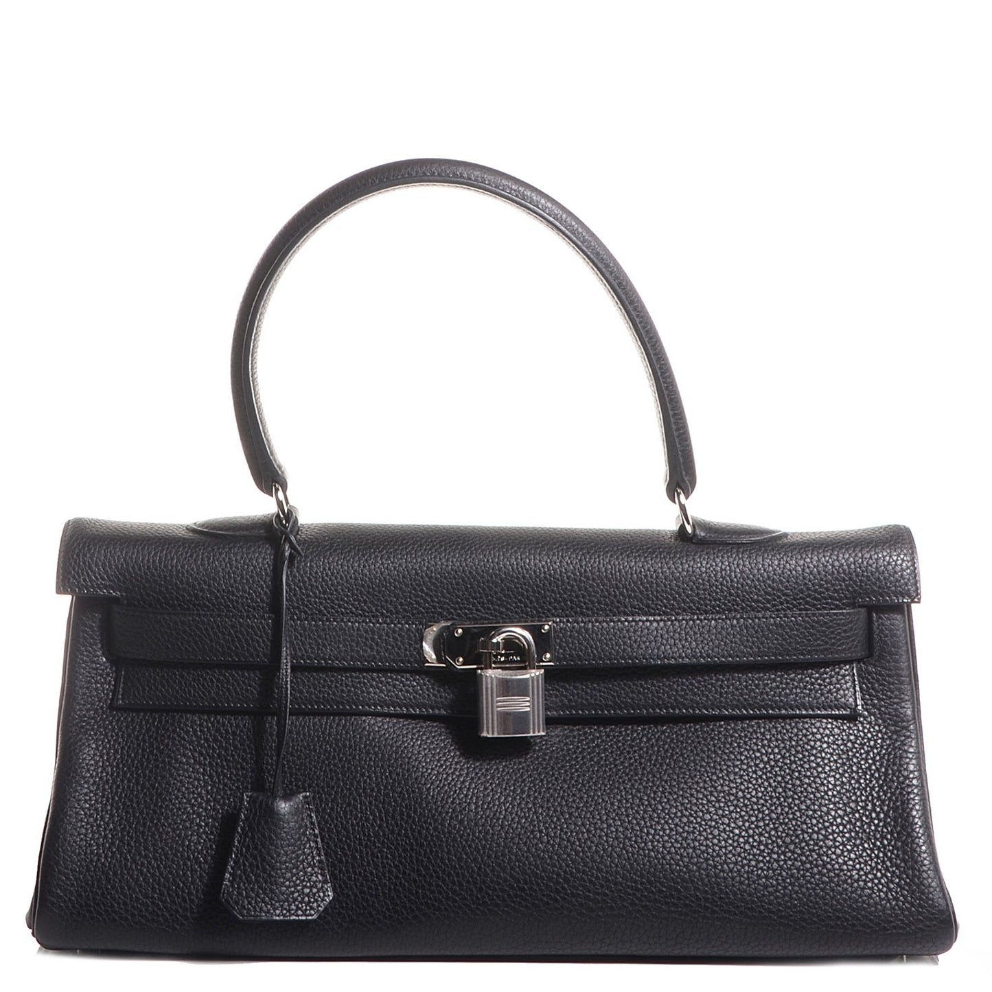 Taurillon Clemence Shoulder Kelly 40 Black