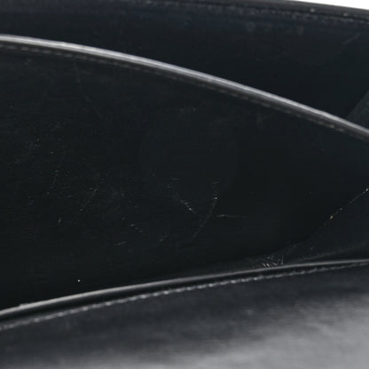 Saint Laurent Calfskin Medium Monogram Sunset Black 14 of 17