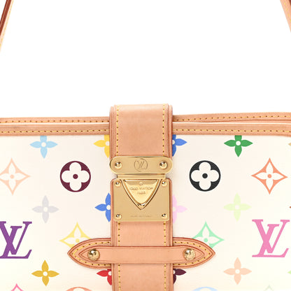 Louis Vuitton Monogram Multicolor Shirley White White 7 of 9