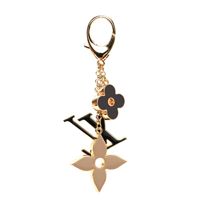 Louis Vuitton Fleur De Monogram Bag Charm Dore 3 of 4