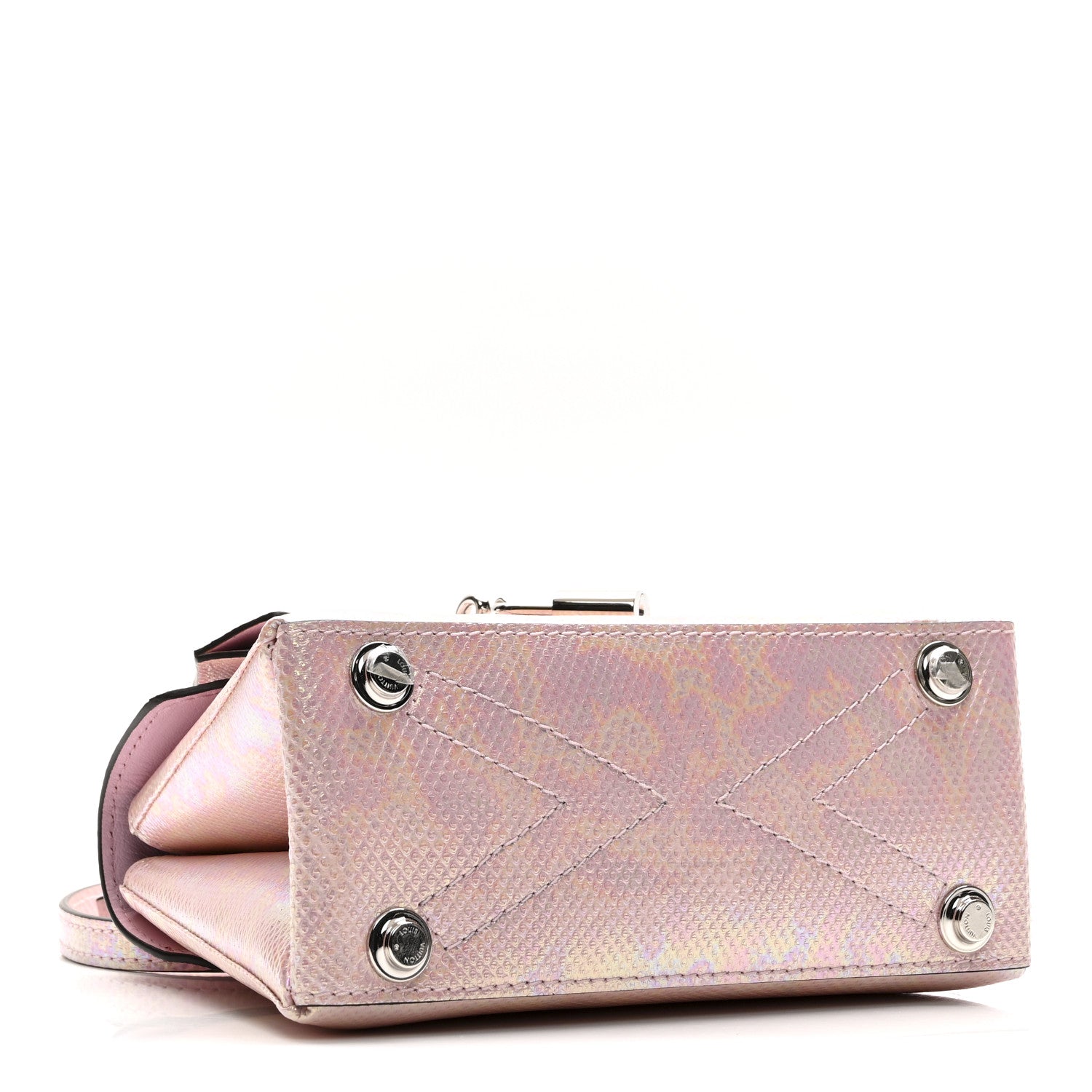Louis Vuitton Iridescent Lizard Rose Des Vents Mini Pink 1774485