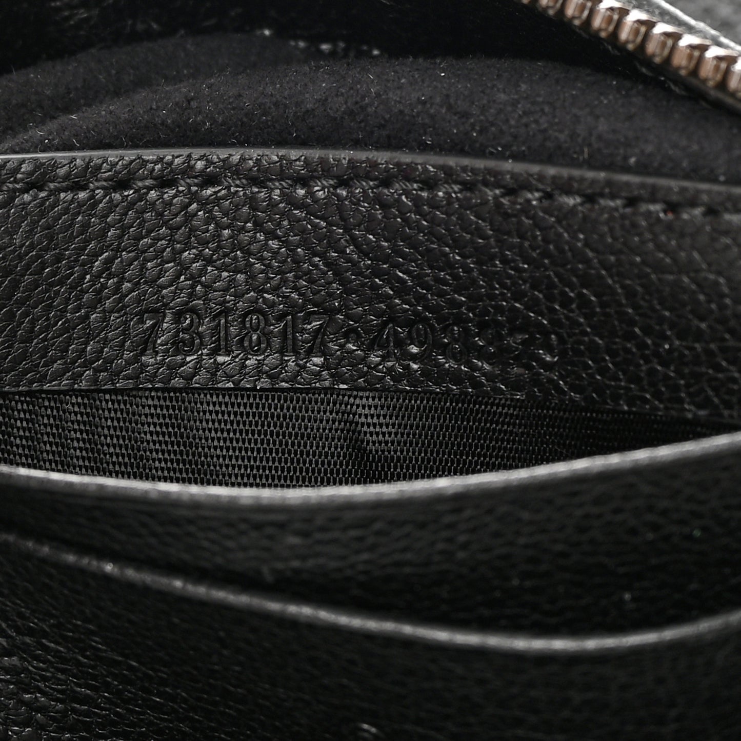 Goatskin Small Aphrodite Shoulder Bag Black