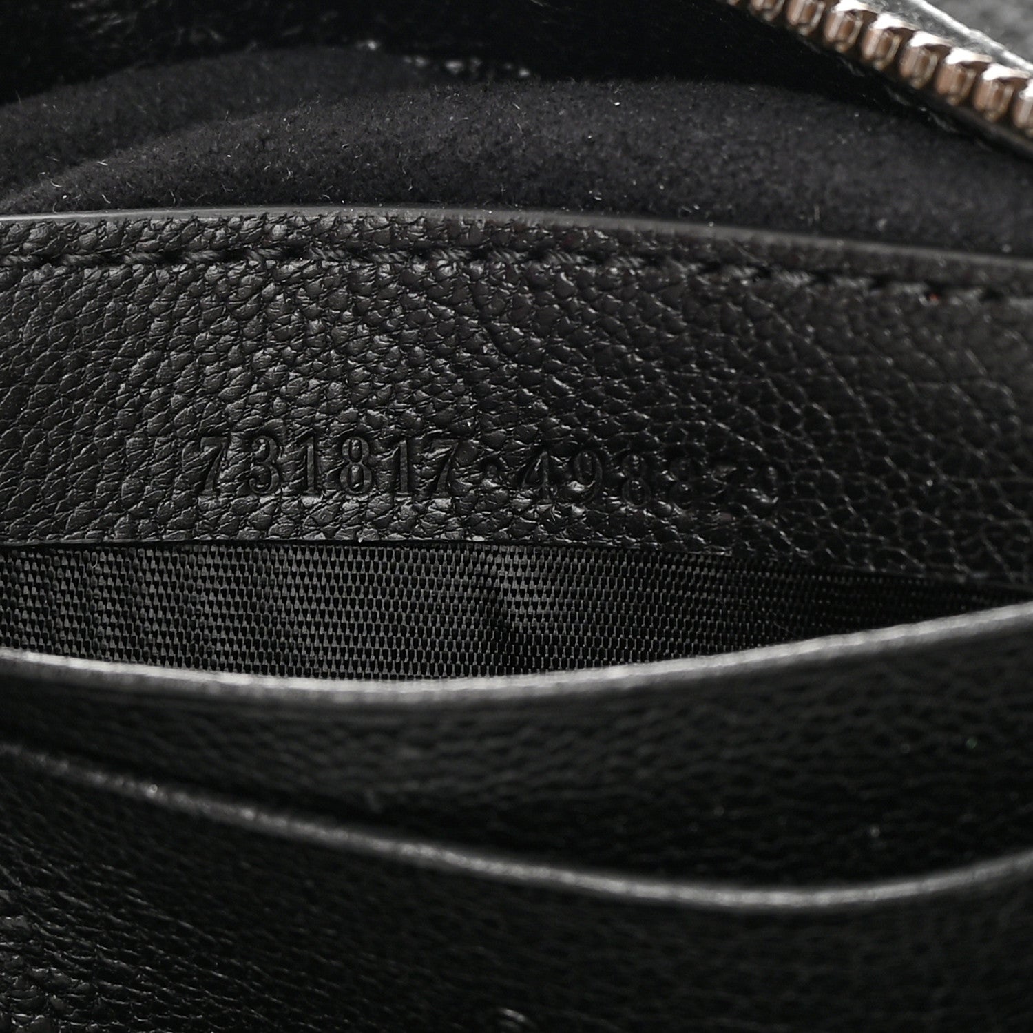 Gucci Goatskin Small Aphrodite Shoulder Bag Black 6 of 13