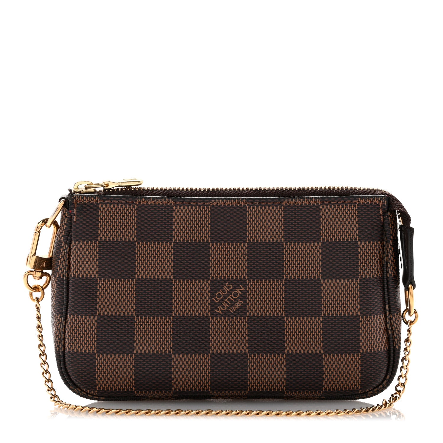 Louis Vuitton Damier Ebene Mini Pochette Accessories 1 of 7