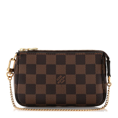 Louis Vuitton Damier Ebene Mini Pochette Accessories 1 of 7