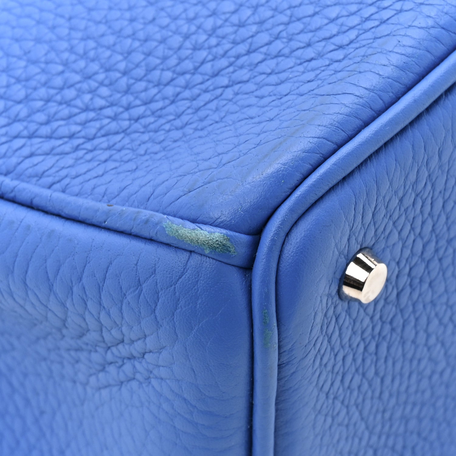 Christian Dior Bullcalf Small Diorissimo Tote Bleu Nosy Rose Tendre 10 of 12
