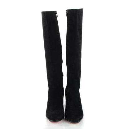 Christian Louboutin Veau Velours Yvonne 60 Boots 39.5 Black 2 of 8