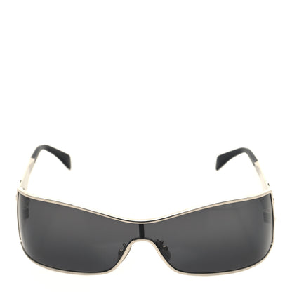 Celine Metal Triomphe Sunglasses CL40283U Silver Black 2 of 7