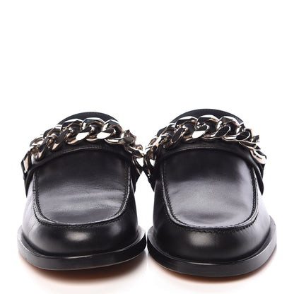 Givenchy Calfskin Chain Strap Mule 37 Black 2 of 9