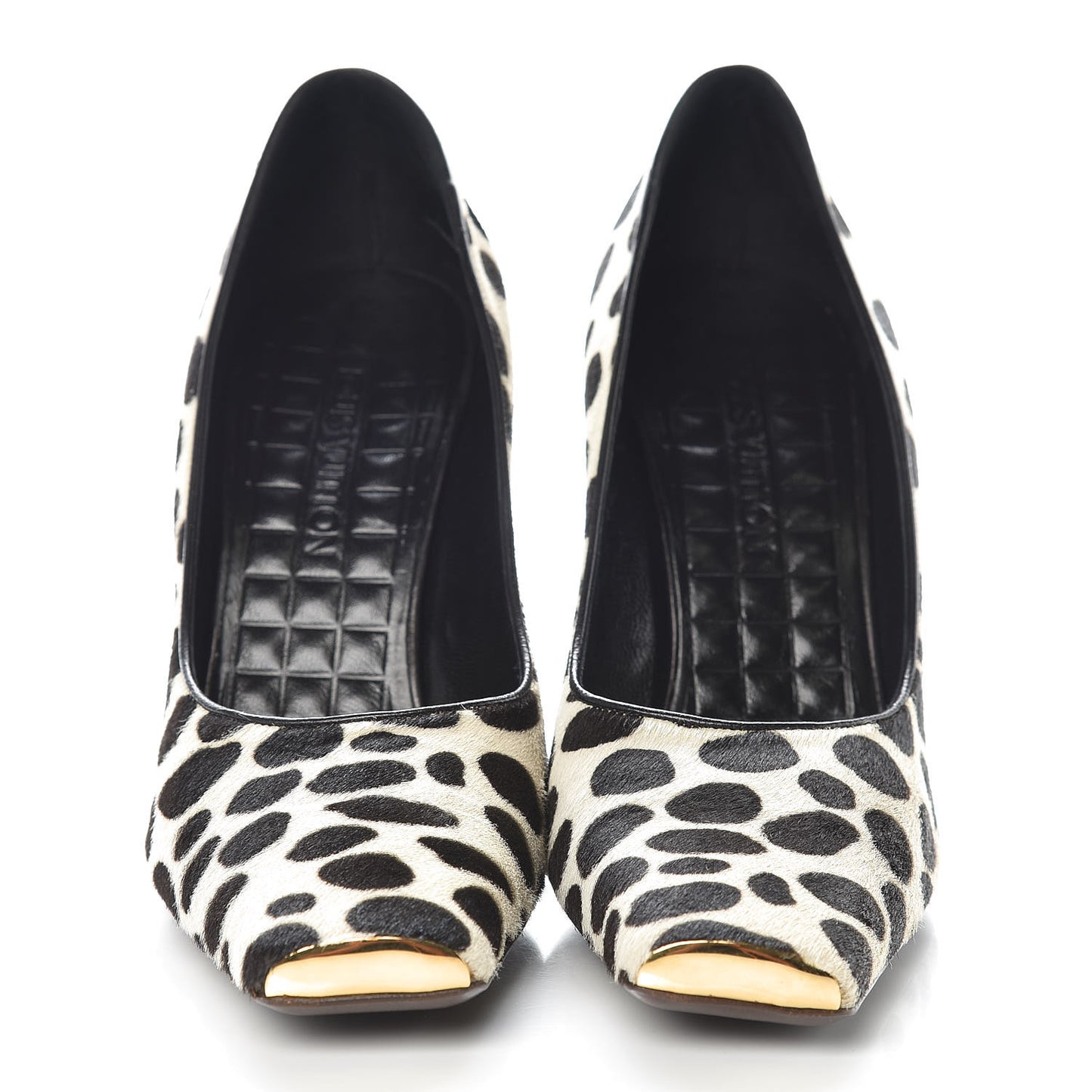 Pony Hair Polka Dot Pumps 39