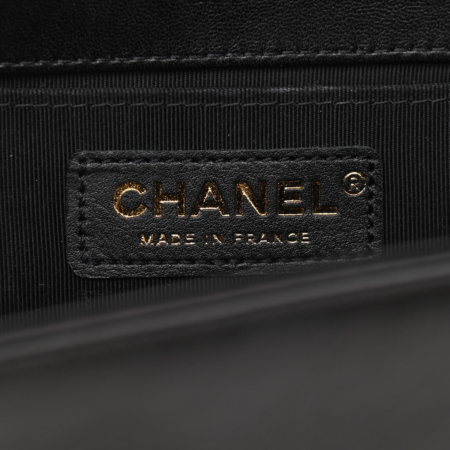 Chanel Lambskin Quilted Medium Boy Flap Black 6 of 12