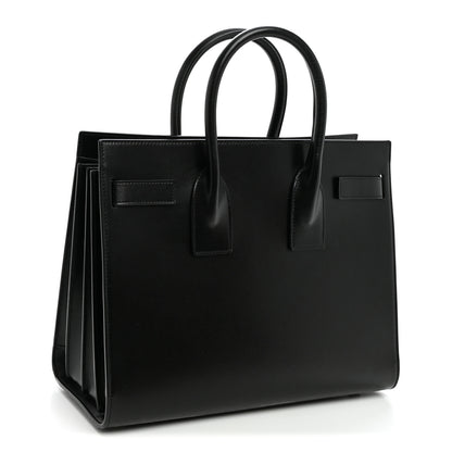 Saint Laurent Calfskin Small Sac De Jour Black 2 of 8