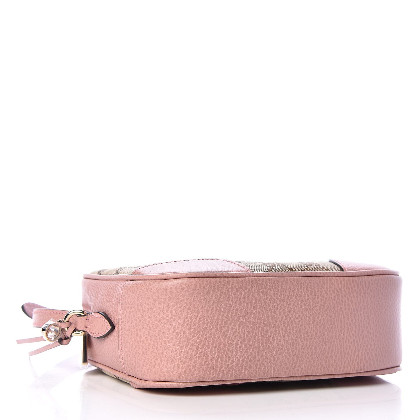 Monogram Mini Bree Messenger Bag Beige Soft Pink