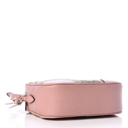 Gucci Monogram Mini Bree Messenger Bag Beige Soft Pink 4 of 10
