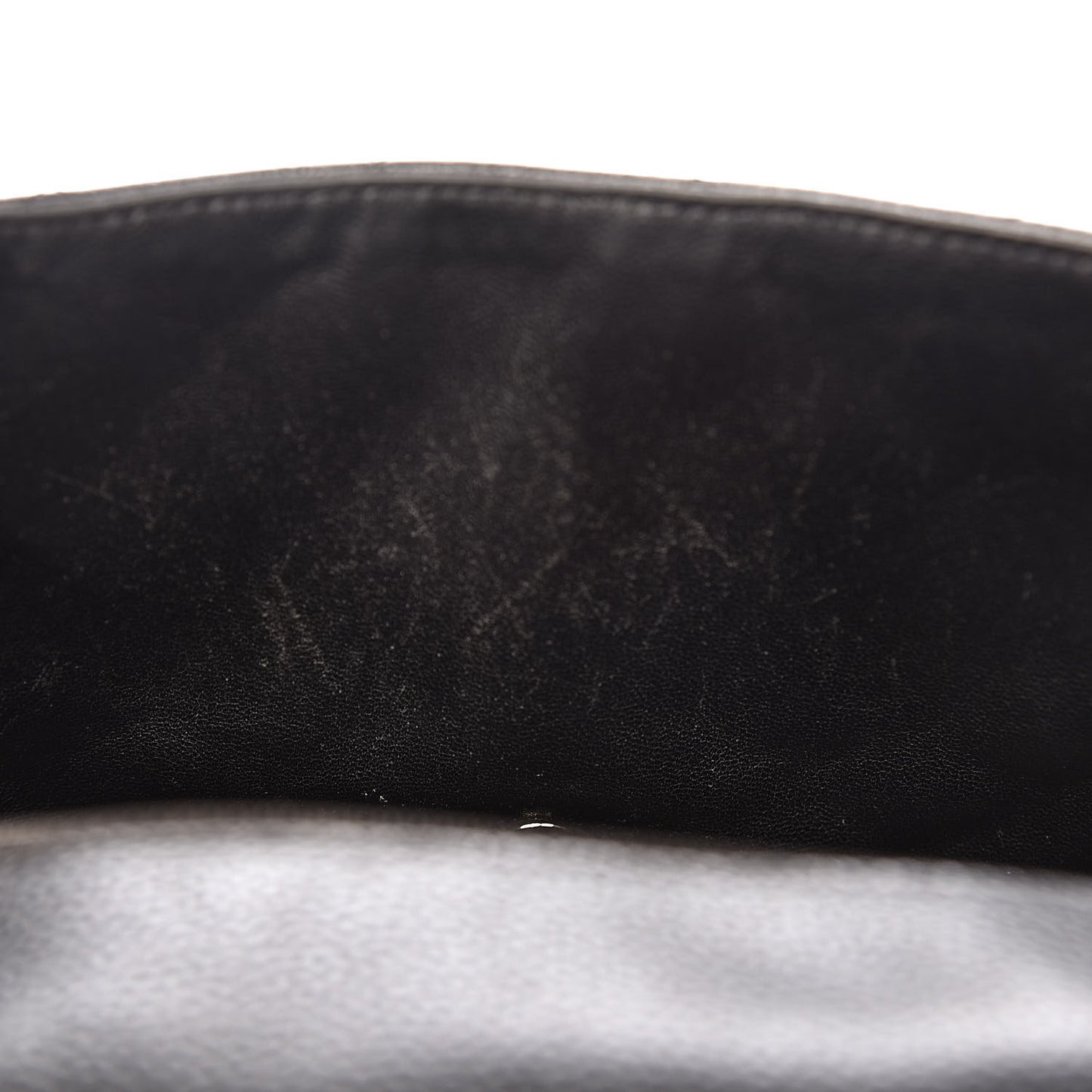 Caviar Quilted Jumbo Kelly Flap Black