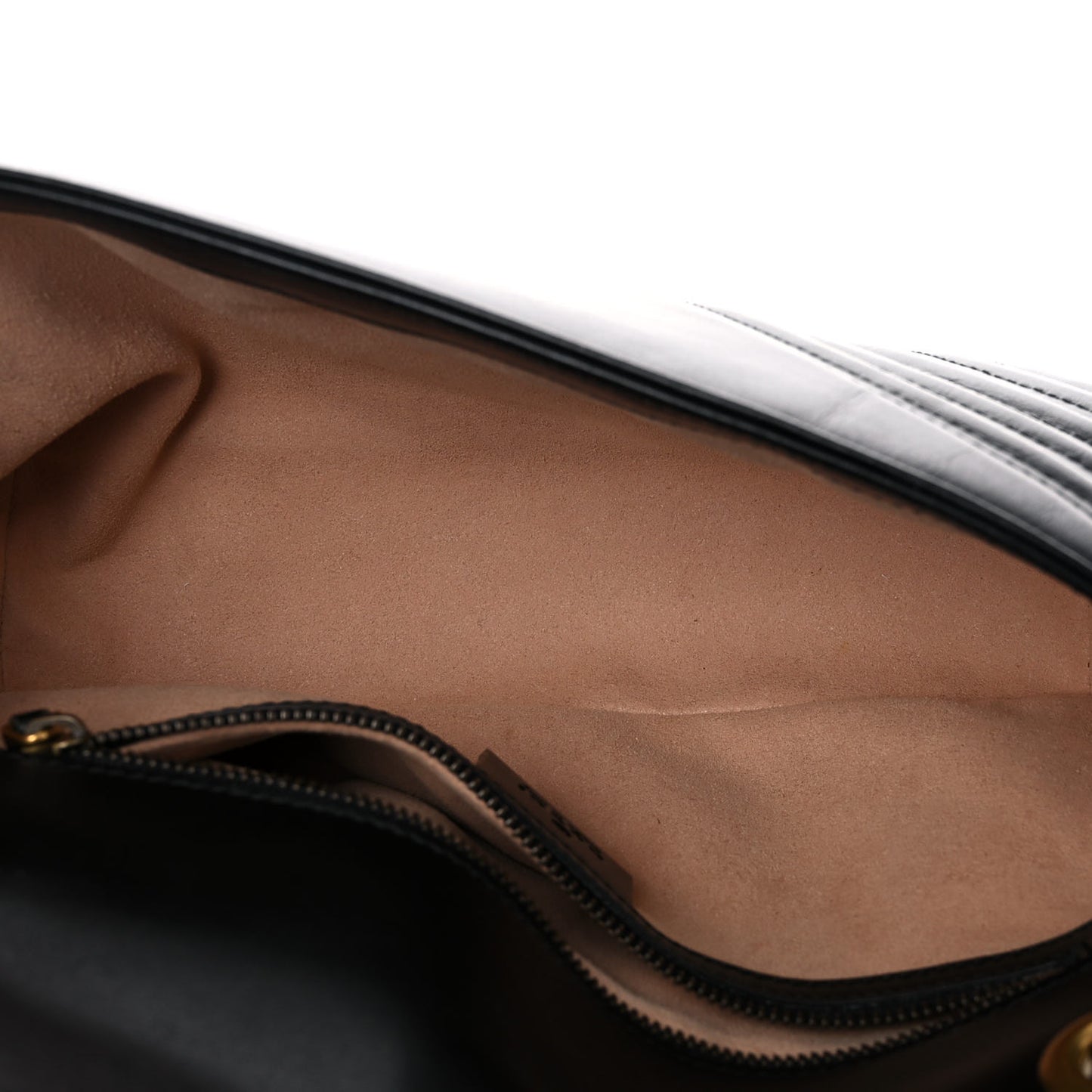 Calfskin Matelasse Small GG Marmont Shoulder Bag Black