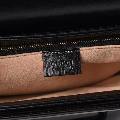 Gucci Azalea Calfskin Horsebit 1955 Shoulder Bag Black 6 of 10