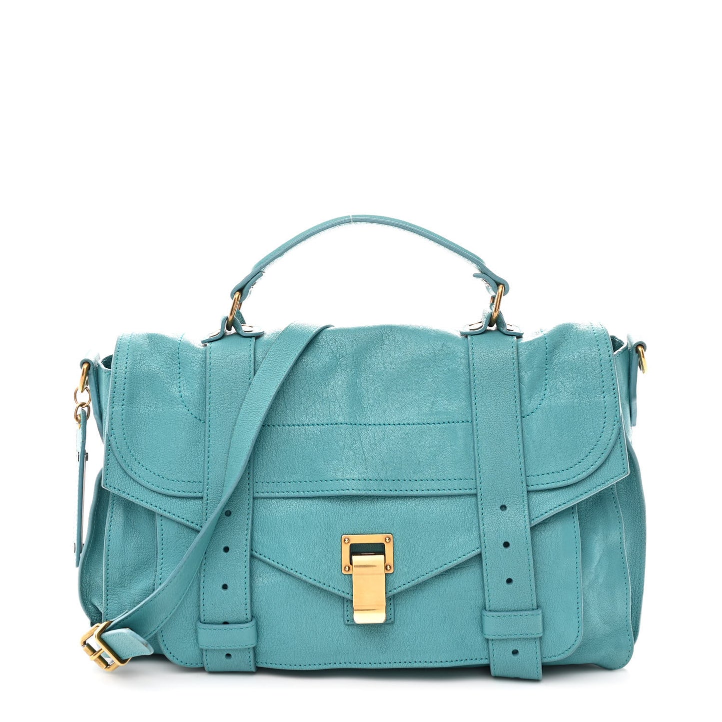 Lambskin Large PS1 Satchel Lagoon