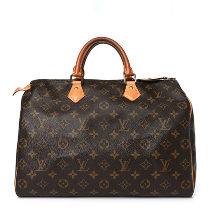 Louis Vuitton Monogram Speedy 35 1 of 12