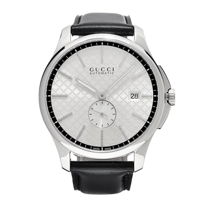 Gucci Stainless Steel Calfskin 40mm G-Timeless Automatic Watch 1 of 6