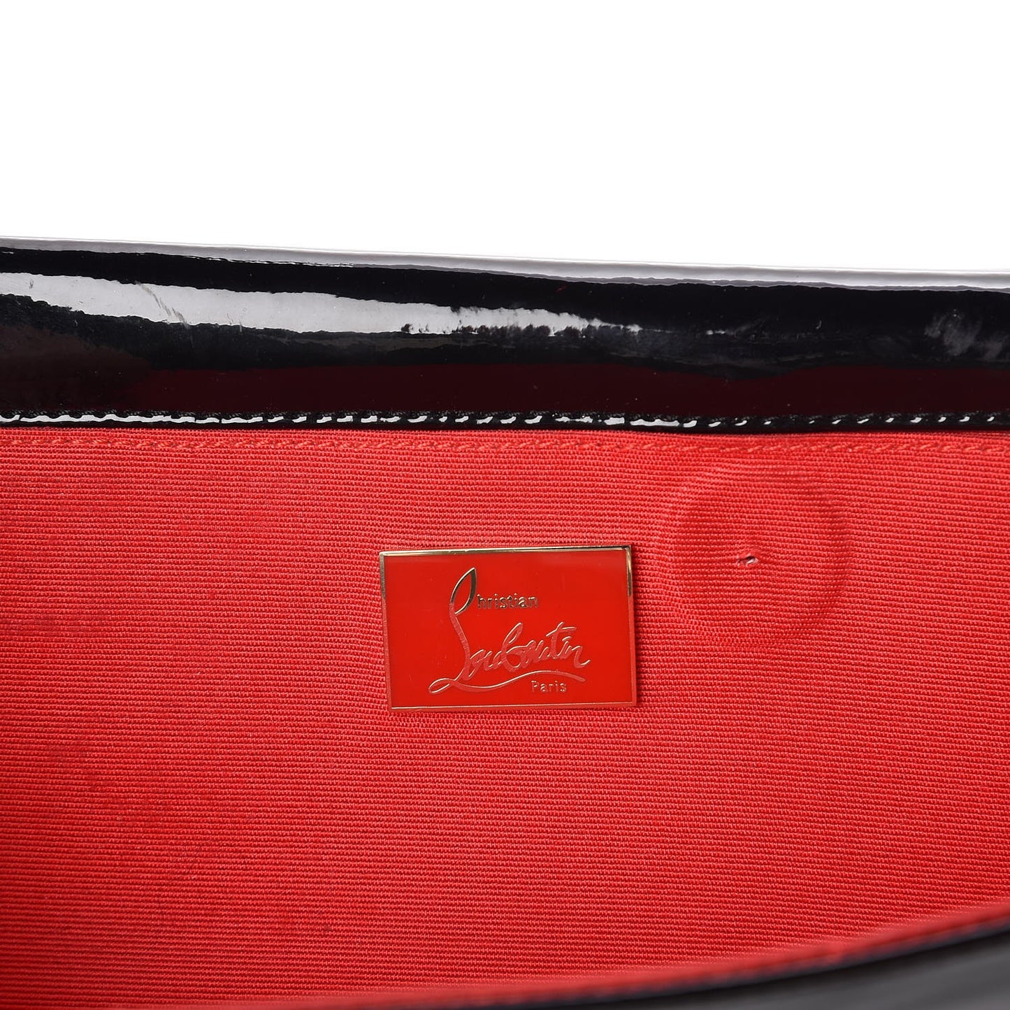 Patent Pigalle Clutch Black