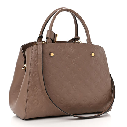 Louis Vuitton Empreinte Montaigne MM Mastic 3 of 11