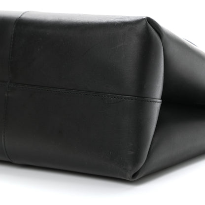 Mansur Gavriel Calfskin Mini Folded Bag Black Flamma 9 of 13