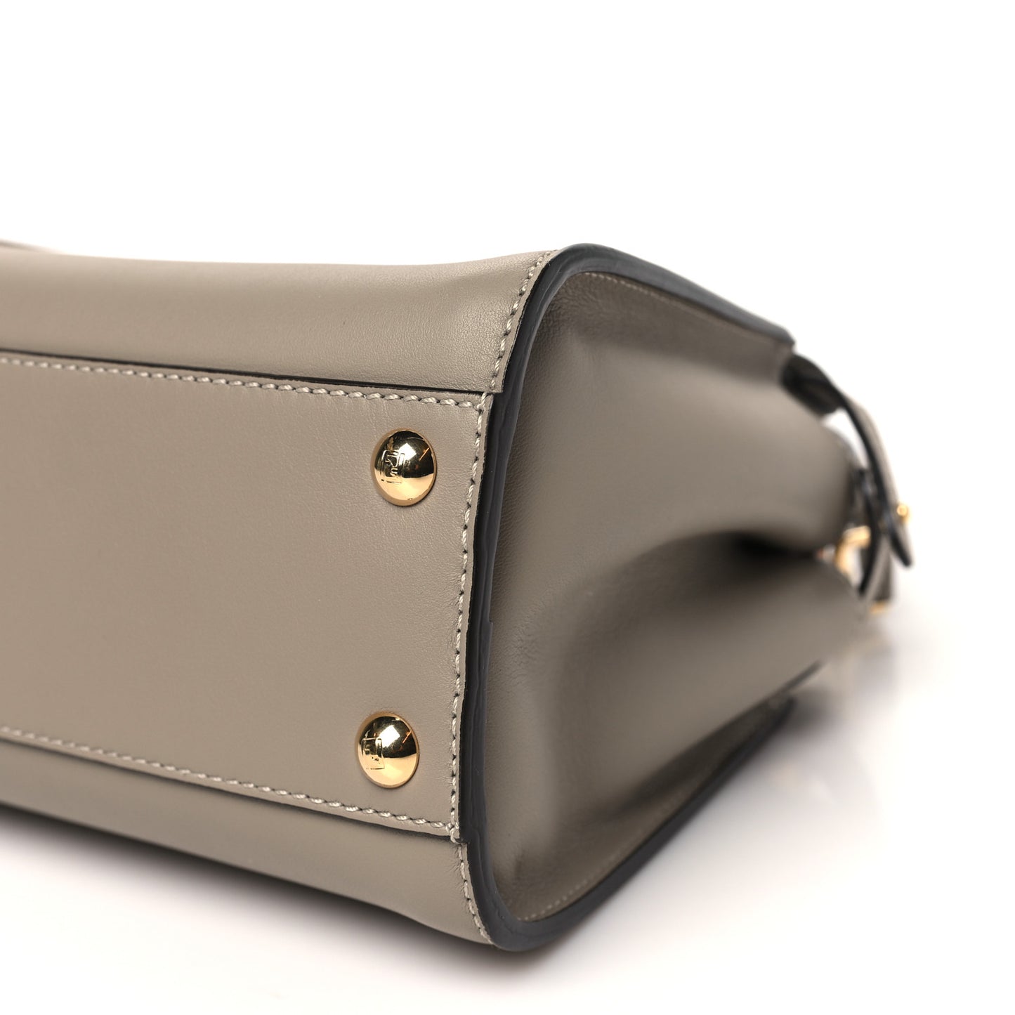 Vitello Seta Shiny Nappa Plexiglass Tortoise Mini Peekaboo Iconic Satchel Tortora