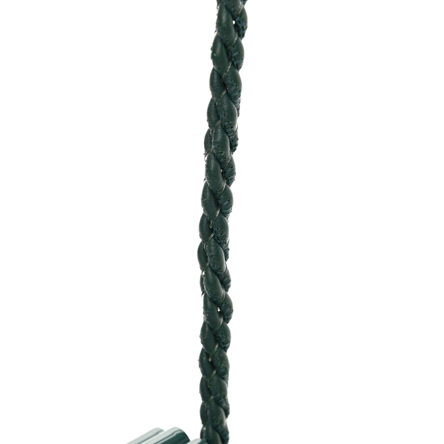 Saint Laurent Ribbed Plexiglass Lambskin Fringe Monogram Opium Box Bag Green 16 of 16