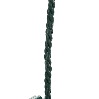 Saint Laurent Ribbed Plexiglass Lambskin Fringe Monogram Opium Box Bag Green 16 of 16