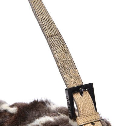 Fendi Rabbit Fur Mama Baguette Bag 14 of 17
