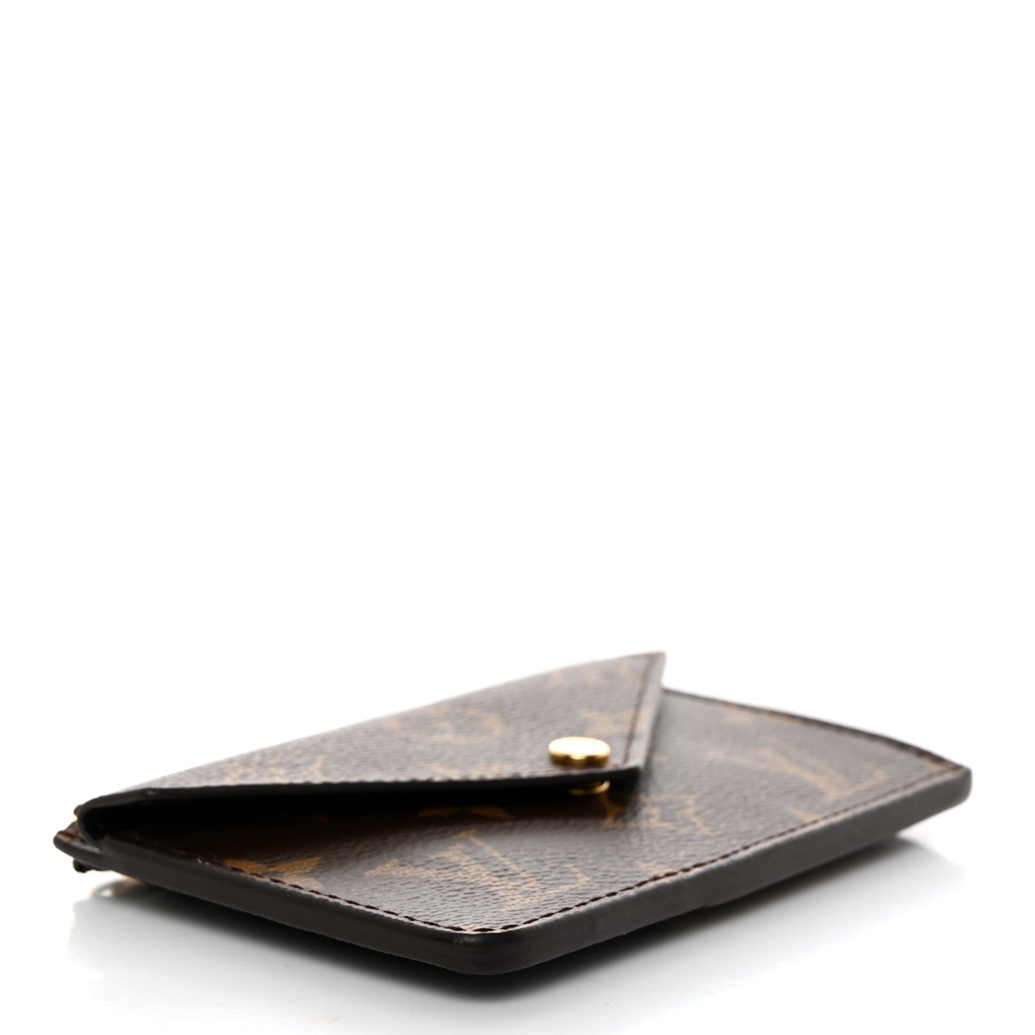Louis Vuitton LOUIS VUITTON Monogram Recto Verso Card Holder Black 4 of 7