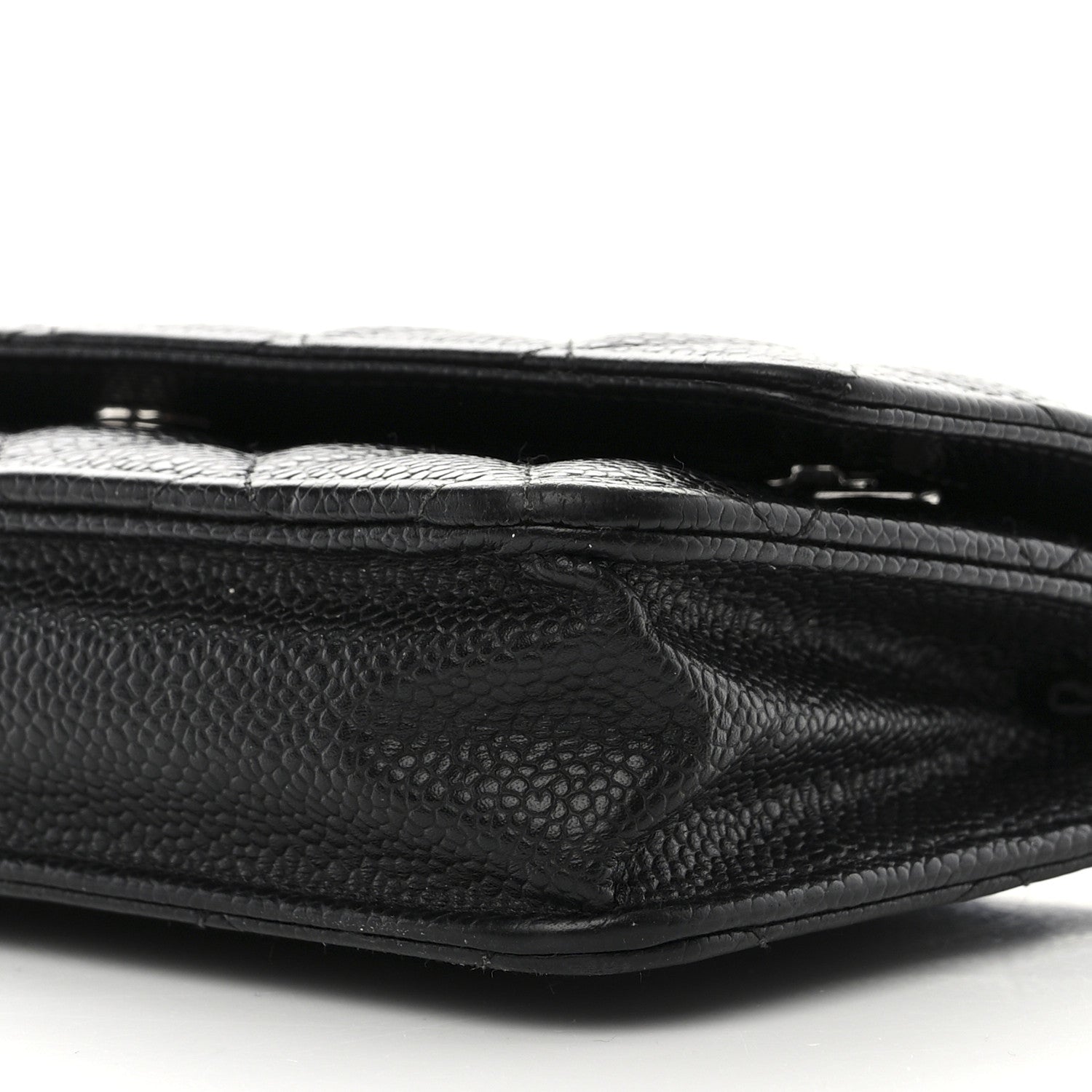 Chanel Caviar Quilted Wallet on Chain WOC Black 11 of 17