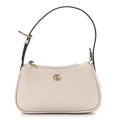 Gucci Goatskin Mini Aphrodite Shoulder Bag Mystic White 1 of 11