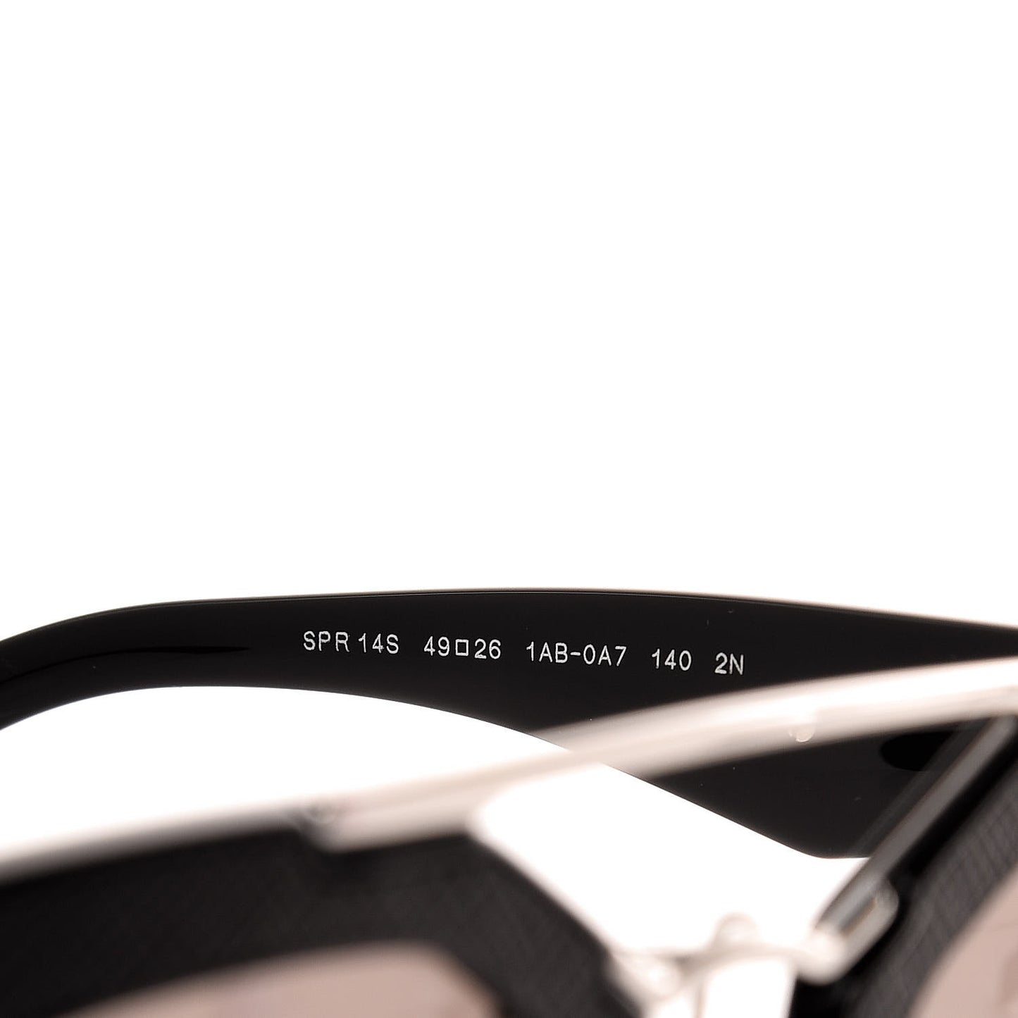 Saffiano Cinema Sunglasses SPR 14S Black