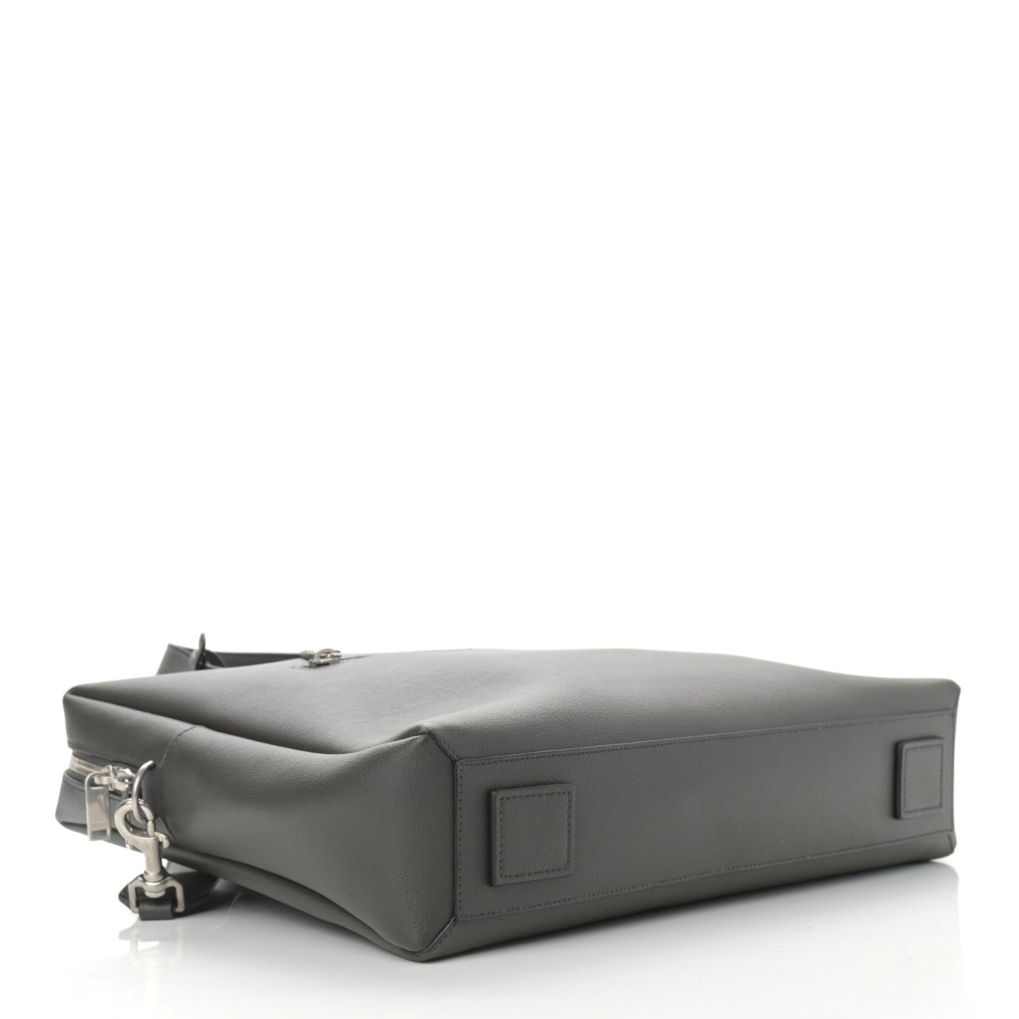 Calfskin Bold Briefcase Grey