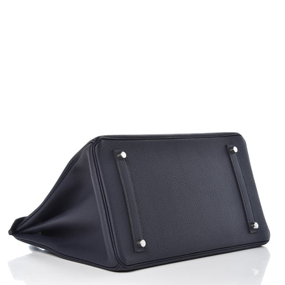 Hermes Togo Birkin 35 Bleu Nuit 5 of 31