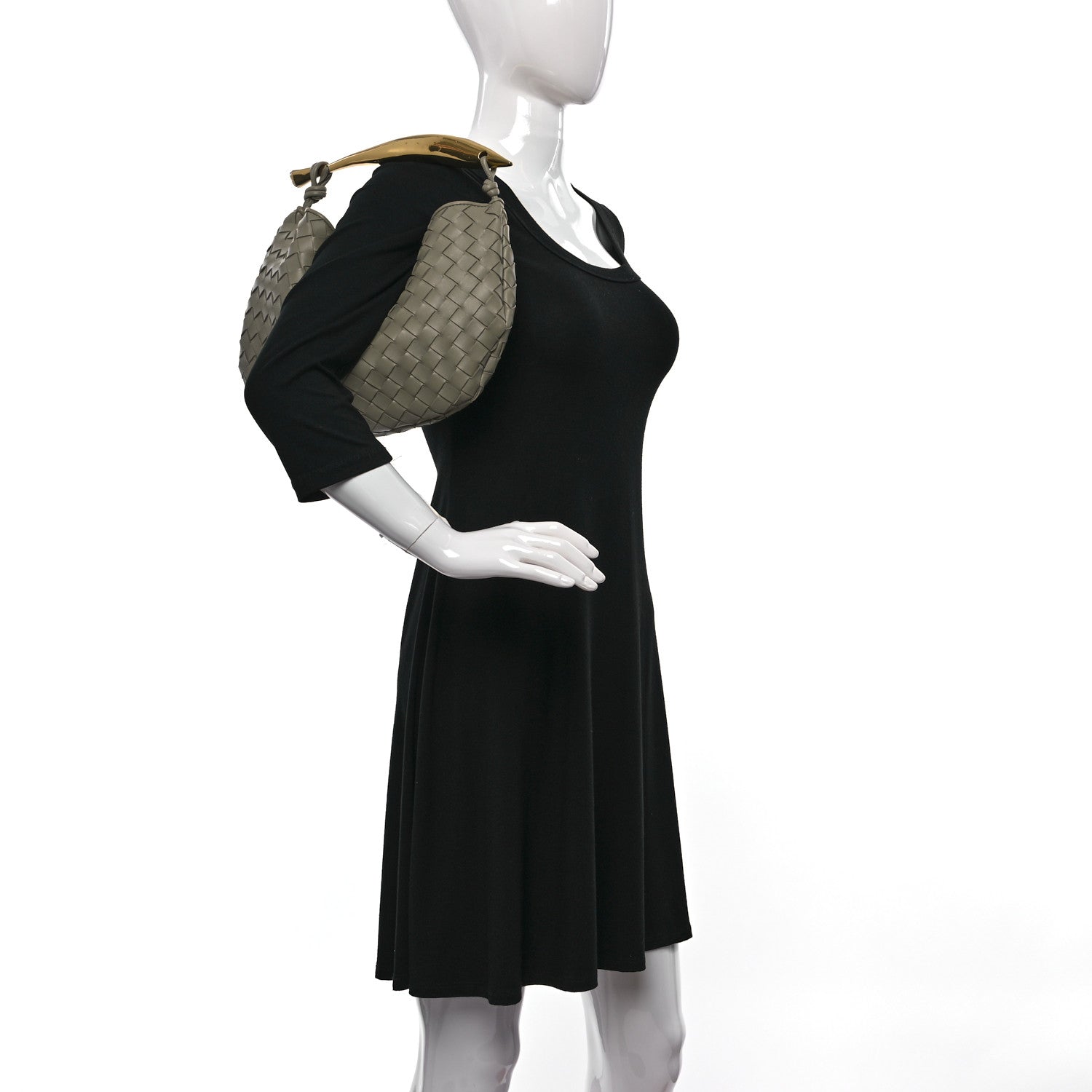 Bottega Veneta Nappa Intrecciato Sardine Bag Travertine 2 of 9