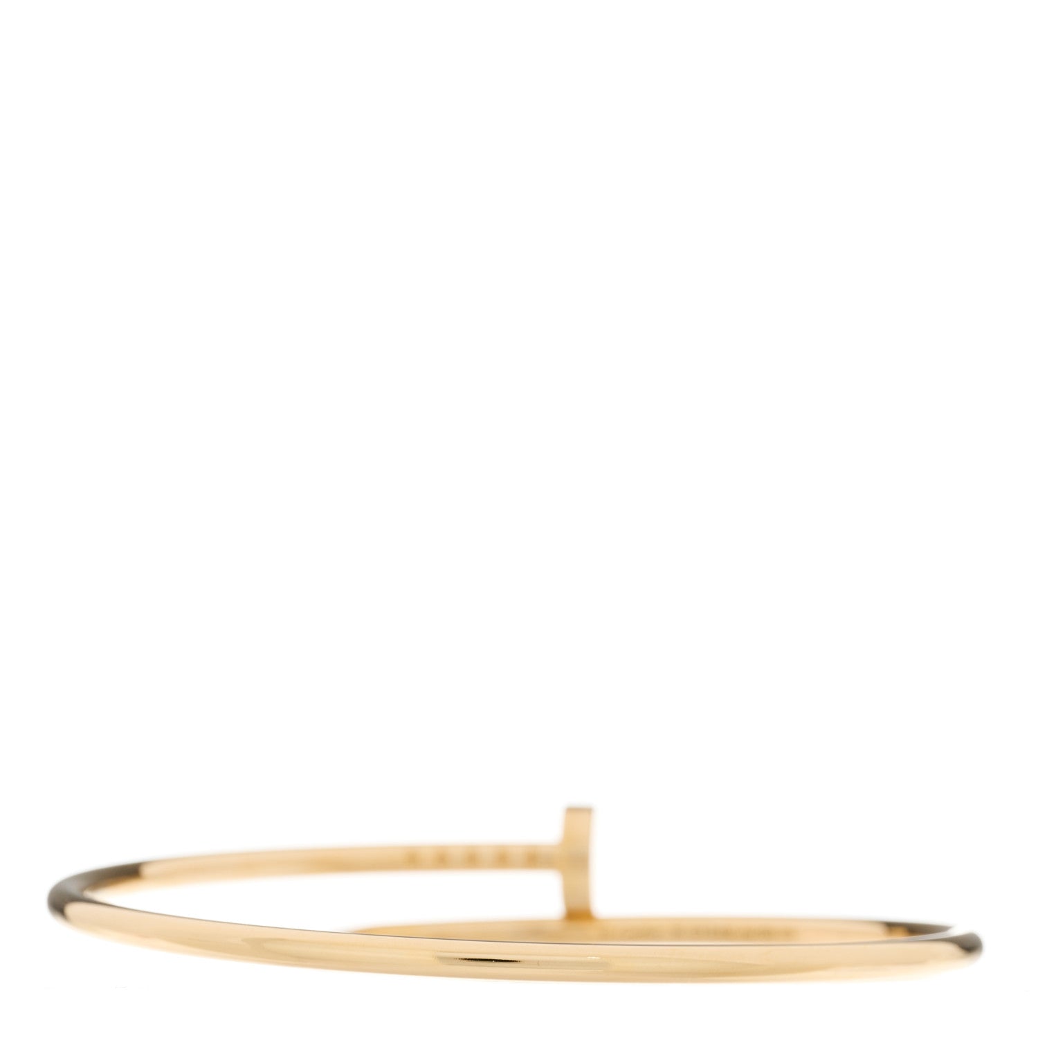 Cartier 18K Yellow Gold Small Juste Un Clou Bracelet 16 2 of 4
