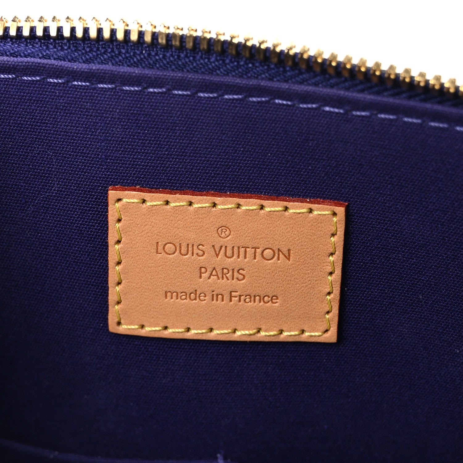 Louis Vuitton Vernis Alma PM Blueberry 6 of 10