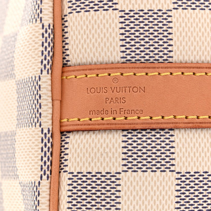 Louis Vuitton Damier Azur Speedy Bandouliere 25 7 of 10