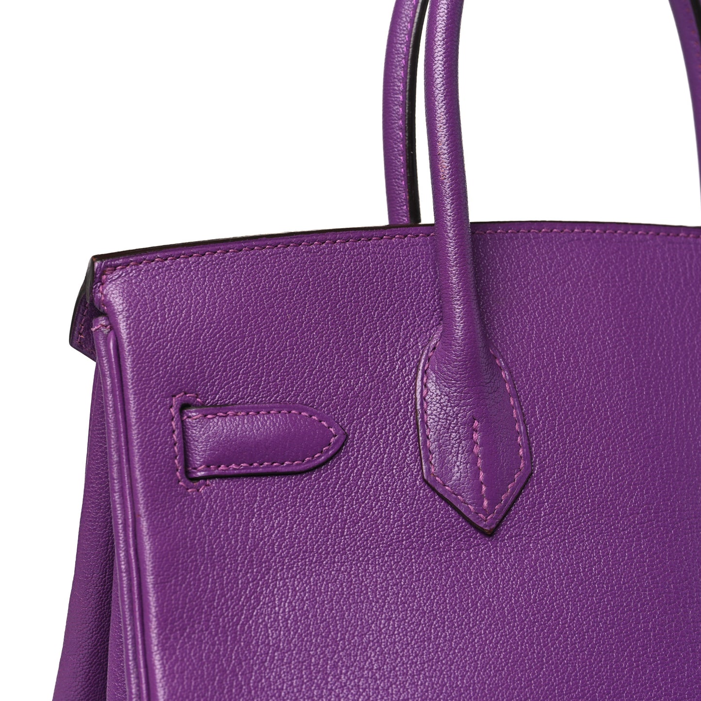 Chevre Mysore Birkin 30 Violet