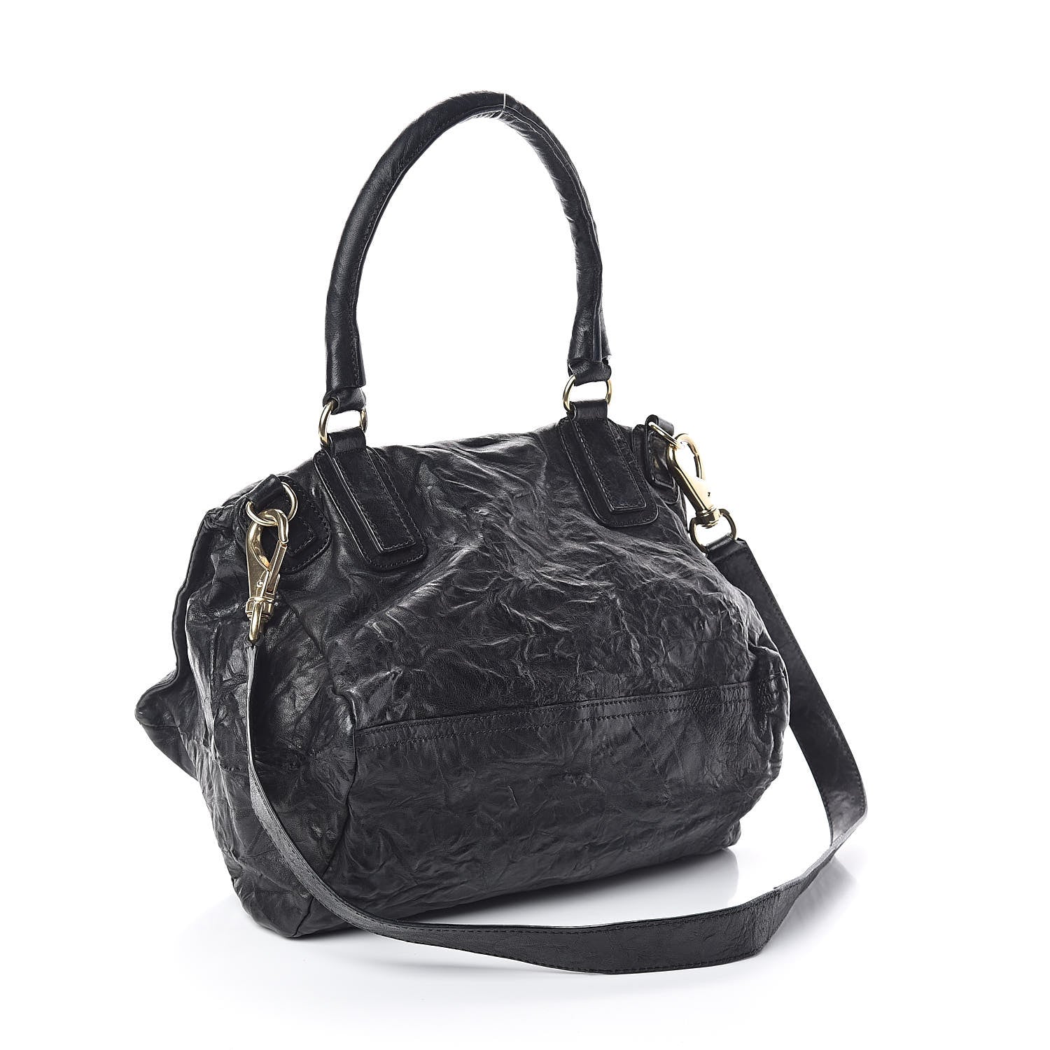 Givenchy Tumbled Sheepskin Medium Pandora Black 3 of 9