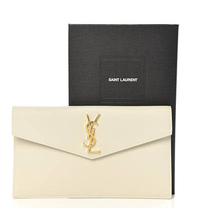 Saint Laurent Grain De Poudre Uptown Pouch Crema Soft 7 of 7