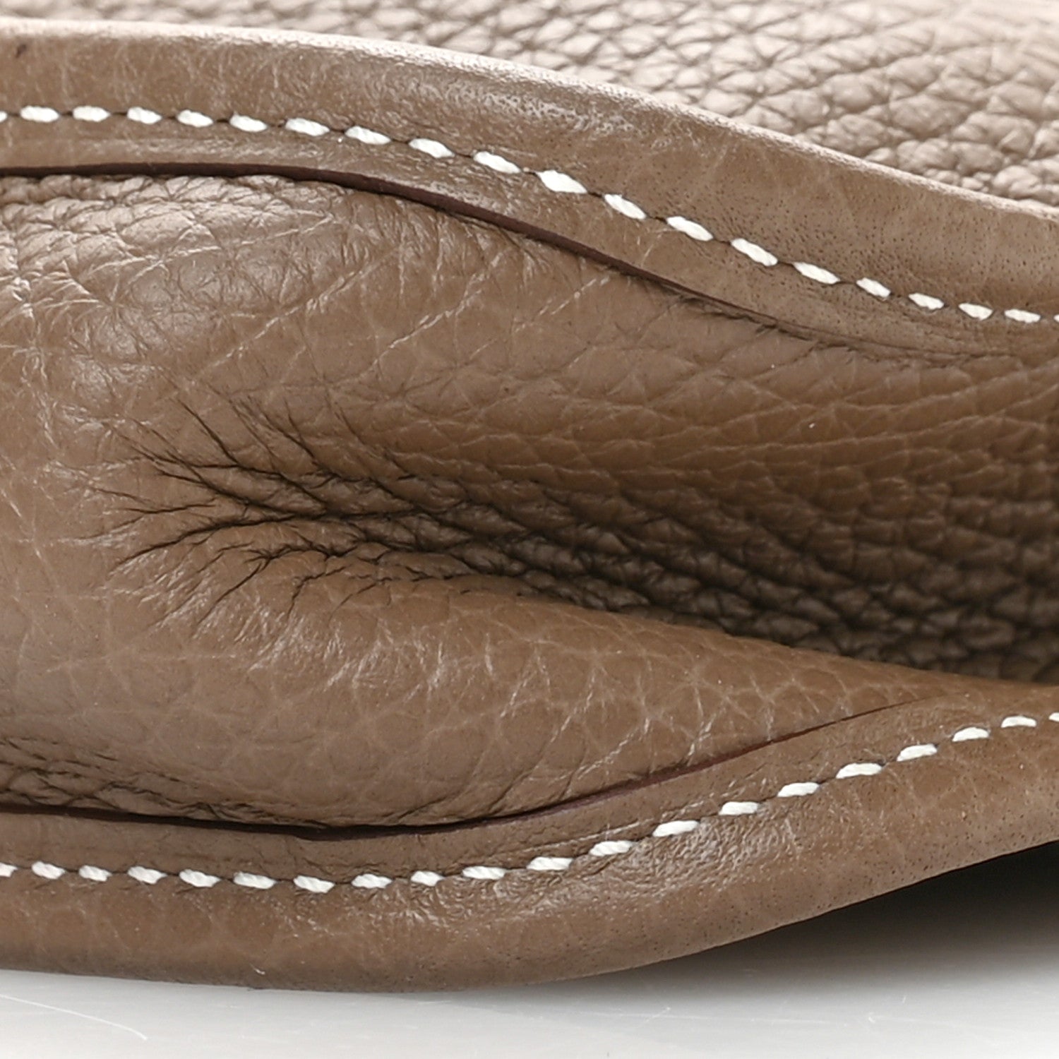 Hermes Taurillon Clemence Amazone Evelyne TPM Etoupe Bleu Indigo 10 of 11