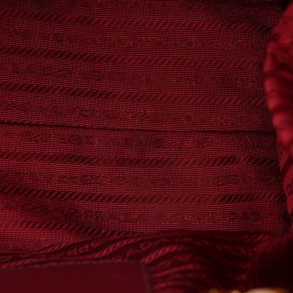 Prada Saffiano Lux Medium Tote Cerise 16 of 16