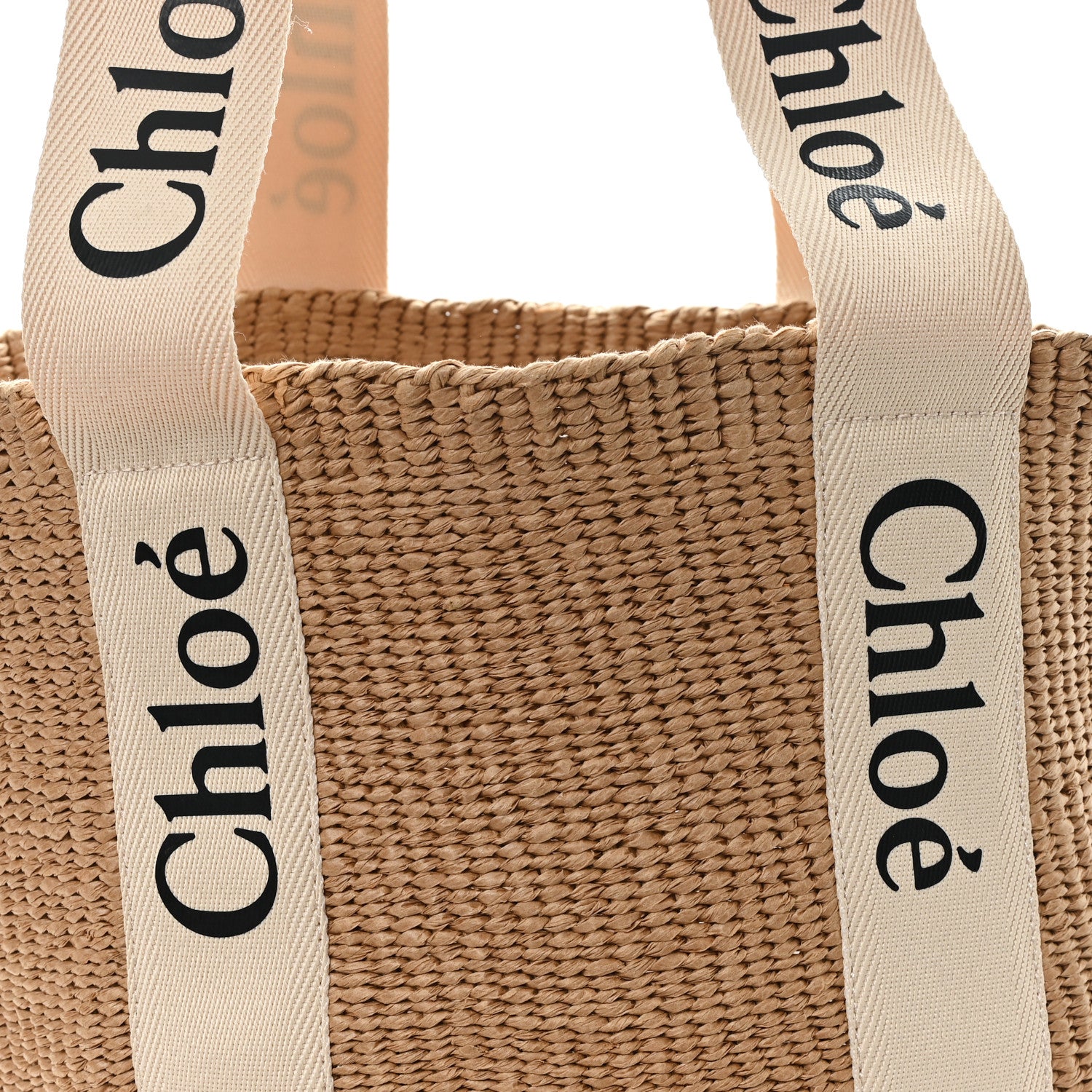 Chloe X MIFUKO Raffia Large Woody Basket Bag White 7 of 10