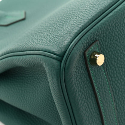 Hermes Togo Birkin 30 Malachite 11 of 14